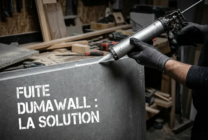 Dumawall fuite : le guide complet pour tout réparer - Fuite Dumawall : 3 astuces pour une étanchéité totale - Pourquoi votre Dumawall fuit ? La solution de pro Réparation d'une fuite sur panneau Dumawall